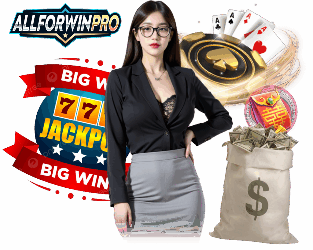 ALLFORWINPRO คาสิโน แจ็คพอตแตกไว